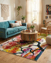 Venetian Elegance Collection Area Rug -  Rialto Rectangle Ivory  lifestyle 12