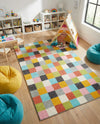 Wonder Tykes Collection Area Rug -  Mythic Rectangle Multi  lifestyle 8