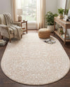 Andes Summit Collection Area Rug -  Lanín Oval Beige  lifestyle 47