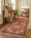 Bazaar Chic Collection Area Rug -  Essaouira Runner Rust Red  lifestyle 47