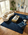 Majestic Manor Collection Area Rug - Versailles (Aegean Blue) Rectangle Aegean Blue  lifestyle 34
