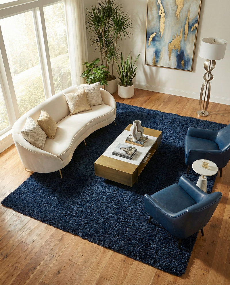 Majestic Manor Collection Area Rug - Versailles (Aegean Blue) Rectangle Aegean Blue  lifestyle 34