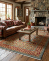 Ottoman Elegance Collection Area Rug -  Cappadocia Rectangle Light Blue  lifestyle 32