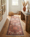 Bazaar Chic Collection Area Rug -  Essaouira Runner Rust Red  lifestyle 52