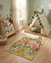Wonder Tykes Collection Area Rug -  Groove Rectangle Multi  lifestyle 3