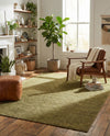 Aravalli Collection Area Rug -  Jaisalmer Rectangle Olive Green  lifestyle 38