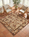 Neptune Elegance Collection Area Rug -  Galatea (Beige Cream) Square Beige Cream  lifestyle 28