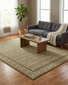 Aravalli Collection Area Rug -  Jaipur Rectangle Olive Green  lifestyle 22