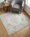 Cambridge Classics Collection Area Rug -  Magdalene (Ivory) Square Ivory  lifestyle 72