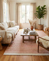 Marina Collection Area Rug - Marina Rectangle Blush Pink  lifestyle 25