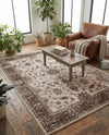 Andes Summit Collection Area Rug -  Aconcagua Rectangle Cream  lifestyle 11