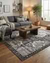 Horizon Collection Area Rug - Dawn Rectangle Gray  lifestyle 67
