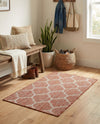 Savannah Pergola Collection Area Rug - Arbor (Rust Red) Rectangle Rust Red  lifestyle 19