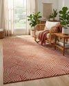 Aravalli Collection Area Rug - Udaipur Rectangle Dusty Pink  lifestyle 64