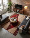 Autumn Meadow Collection Area Rug -  Emberglow Rectangle Multi  lifestyle 6