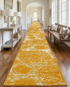 Riviera Elegance Collection Area Rug -  Monaco (Yellow) Runner Yellow  lifestyle 73