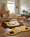 Whimsy Wonders Wool Collection Area Rug -  Jungle Rectangle Yellow  lifestyle 8