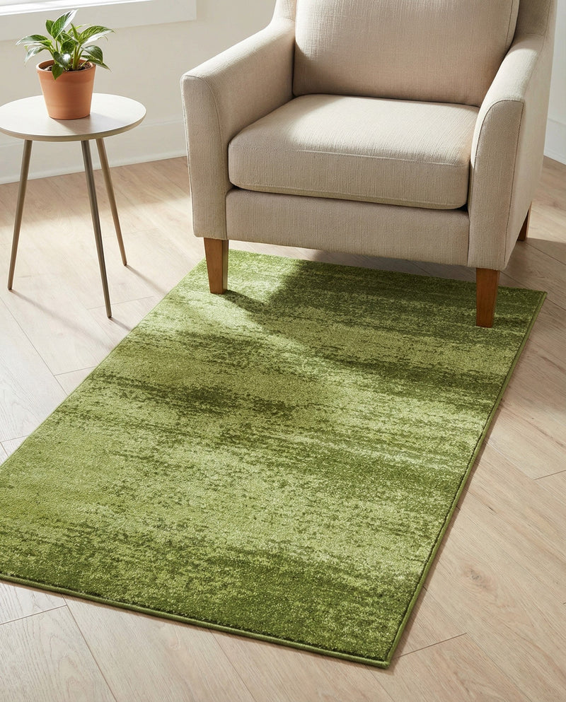 Studio Haven Collection Area Rug -  Gallery (Green) Rectangle Green  lifestyle 32