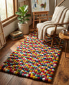Woolen Sphere Collection Area Rug - Orbsburg (Multi) Rectangle Multi  lifestyle 21