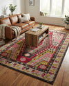 Sedona Vista Collection Area Rug -  Anasazi Rectangle Multi  lifestyle 22