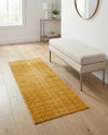 Jewel Oasis Collection Area Rug - Sapphire (Yellow) Runner Yellow  lifestyle 37