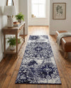 Riviera Elegance Collection Area Rug -  Monaco (Navy Blue) Runner Navy Blue  lifestyle 58
