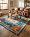 Beverly Grove Collection Area Rug - Melrose (Multi) Rectangle Multi  lifestyle 22