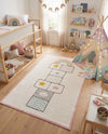 Wonder Tykes Collection Area Rug -  Swirl Rectangle Ivory  lifestyle 4