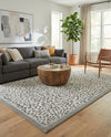 Savannah Sojourn Collection Area Rug - Serengeti Rectangle Gray  lifestyle 49