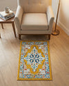 Beverly Grove Collection Area Rug -  Fairfax (Yellow) Rectangle Yellow  lifestyle 20