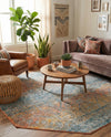 Coastal Haven Collection Area Rug -  Oceania Octagon Multi  lifestyle 35