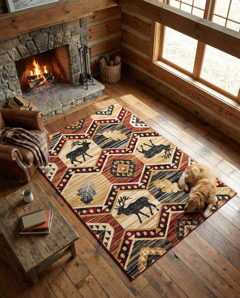Frontier Trails Collection Area Rug -  Mesa Rectangle Multi  lifestyle 15