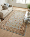 Jaipur Elegance Collection Area Rug -  Nahargarh (Light Blue) Rectangle Light Blue  lifestyle 26