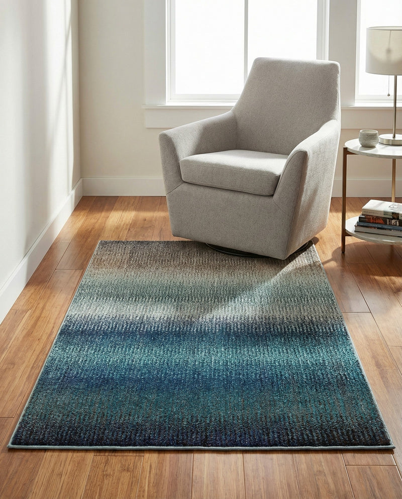 Marrakesh Elegance Collection Area Rug -  Agadir Rectangle Blue  lifestyle 8