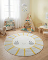 Wonder Tykes Collection Area Rug -  Twirl Round Gray  lifestyle 19