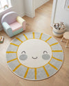 Wonder Tykes Collection Area Rug -  Twirl Round Gray  lifestyle 4