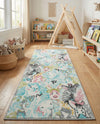 Wonder Tykes Collection Area Rug -  Splash Runner Multi  lifestyle 49