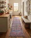 Zahara Oasis Collection Area Rug -  Agadir Runner Antique Rust Red  lifestyle 55