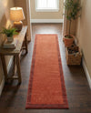 Studio Haven Collection Area Rug -  Conservatory (Terracotta) Runner Terracotta  lifestyle 46