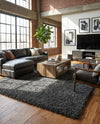 Alpine Plush Collection Area Rug -  Cortina (Peppercorn) Rectangle Peppercorn  lifestyle 25