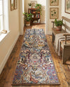 Heritage Elegance Collection Area Rug -  Louvre Runner Multi  lifestyle 63