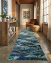 Sedona Vista Collection Area Rug -  Yucca Runner Blue  lifestyle 68