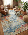 Caribbean Breeze Collection Area Rug -  Isla Rectangle Cream  lifestyle 9