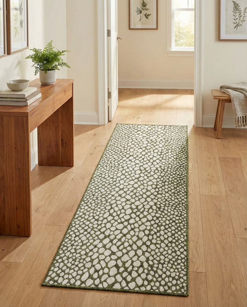 Urban Oasis Rugs Collection Area Rug -  Terrace (Green) Runner Green  lifestyle 59