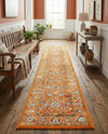 Adriana Terrace Collection Area Rug -  Positano (Orange) Runner Orange  lifestyle 64