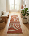 Briarwood Looms Collection Area Rug -  Multiton Runner Orange  lifestyle 7