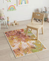 Wonder Tykes Collection Area Rug -  Flutter Rectangle Multi  lifestyle 3