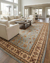 Jaipur Elegance Collection Area Rug -  Nahargarh (Light Blue) Rectangle Light Blue  lifestyle 29
