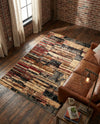Neptune Elegance Collection Area Rug - Triton Rectangle Multi  lifestyle 9