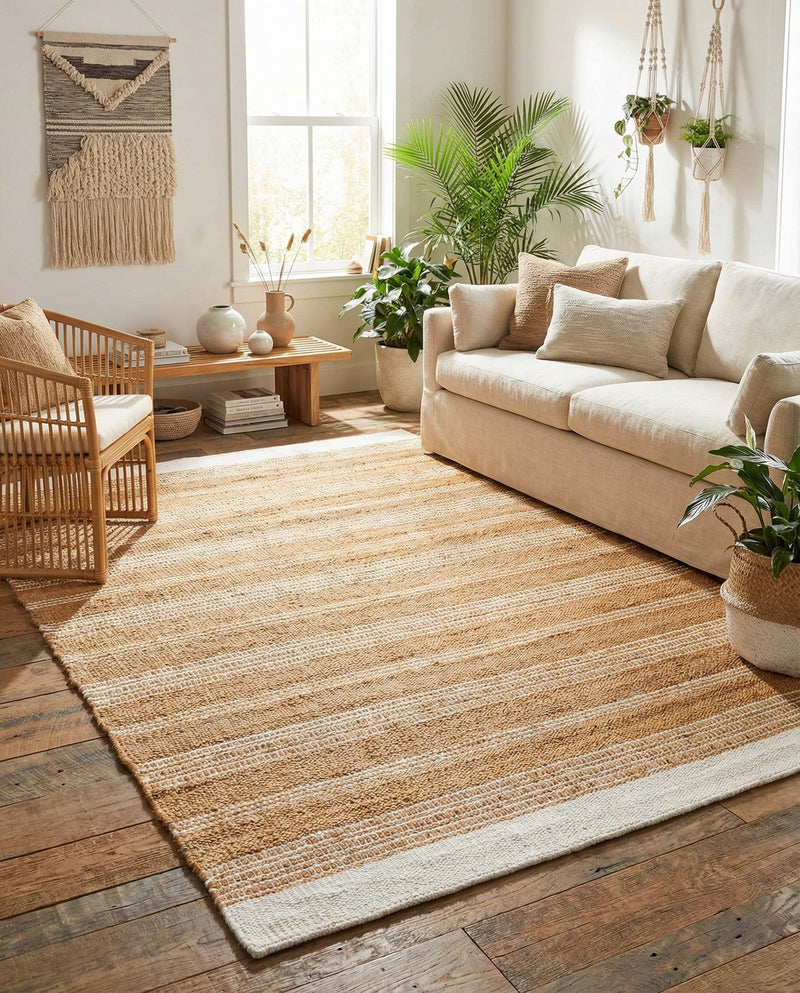 Marina Collection Area Rug - Marina Rectangle Natural  lifestyle 75